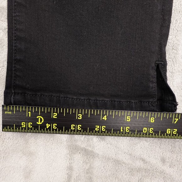 Frame‎ jeans capri women's 30 black denim - Picture 8 of 10